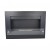 Nebraska Black Wall-Mounted Biofireplace by ScandiFlames – a sleek and modern bioethanol fireplace for contemporary interiors.