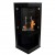 Alaska Corner Bioethanol Stove Fireplace by ScandiFlames – a sleek black bioethanol stove designed for corner placement.