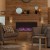 Astro 1200 by Planika Fires – a premium 3-sided built-in electric fireplace with a sleek black finish and remote control.