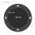 Toronto Black 2-Sided Ceiling Mounted Biofire by ScandiFlames in a sleek black finish, suspended from the ceiling for a modern d
