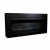 ScandiFlames Wall Mounted Bioethanol Fireplace in Black, a sleek and modern manual bioethanol fireplace with a 4.5-litre capacit