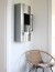 ScandiFlames Vertical Bioethanol Fireplace – a sleek, stainless steel wall-mounted fireplace with a 1-litre capacity for up to 5
