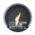 ScandiFlames Delaware White Round Wall Mounted Biofireplace – modern, eco-friendly heating solution with a sleek design.