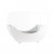 Cradle Table Bio Fireplace - White by ScandiFlames, a sleek and modern tabletop bioethanol fireplace with manual operation.