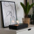 Lambeth Tabletop Bioethanol Fireplace by ScandiFlames in black, featuring a sleek design with a 35.5 cm length and manual operat