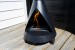 Salem Steel Bio Fire by ScandiFlames – a black bioethanol stove with a wood burner design, offering a cosy ambience and efficien