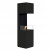 ScandiFlames Open 3-Sided Bio Fireplace - Black, a modern freestanding bioethanol fireplace with a three-sided open view and man