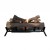 ScandiFlames Bioethanol Fire Grate L - 60 cm, a stylish and efficient free-standing insert for existing fireplaces.