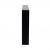 Foco Two 800 Ultra Slim Boxed bioethanol fireplace in black, featuring a sleek, see-through design with manual control.