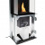 Planika Rock Core floor-standing bioethanol fireplace with automatic control, 5-litre capacity, and modern design.