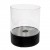 Southwark Black Round Tabletop Bioethanol Fireplace by ScandiFlames, a sleek and modern tabletop fireplace with a 3-litre capaci