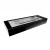 ScandiFlames Bioethanol Burner Insert - 57.4 cm in black and steel finish, designed for existing fireplaces.