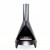 Salem Steel Bio Fire by ScandiFlames – a black bioethanol stove with a wood burner design, offering a cosy ambience and efficien