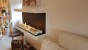 Three-sided 120 cm Wall Bio Fireplace White by ScandiFlames – a sleek, wall-mounted bioethanol fireplace with a modern three-sid