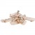 ScandiFlames Birch Wood decorative logs for bioethanol fireplaces in a stylish white finish.