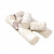 ScandiFlames Birch Wood Decoration - 6 pcs, realistic birch log decor for bioethanol fireplaces.