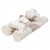 ScandiFlames Birch Wood Decoration - 6 pcs, realistic birch log decor for bioethanol fireplaces.
