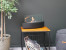 ScandiFlames Oval Shaped Table Bio Fireplace – a sleek black tabletop bioethanol fireplace with a 51 cm length and 3-hour burn t