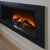 Holbury 1200 Grey Marble Electric Fireplace by British Fires, a stylish built-in one-sided electric fireplace with remote contro