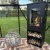Cheyenne Bioethanol Stove Fireplace by ScandiFlames, a modern and compact heating solution with a 1-litre capacity and 4.5-hour 
