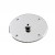 Aeris Ceiling Mount - Flat Ceiling by Cocoon Fires, polished steel accessory for bioethanol fireplaces.