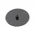 Ceiling Bracket for Cocoon Aeris - Black, designed for secure suspension and a modern aesthetic.
