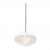 Cocoon Fires Ceiling Mount and Holder in polished stainless steel for secure and stylish fireplace installation.