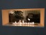 Superior 5L Ethanol Burner by ScandiFlames – 100 cm wide manual bioethanol burner in steel, offering a clean and stylish heating