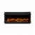 Dimplex Ignite Ultra 60 electric fireplace with multi-sided installation and remote control.