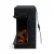 Dimplex Ignite Ultra 50 electric fireplace in black, featuring a multi-sided built-in design with remote and app control.
