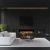 Dimplex Ignite Ultra 74 built-in electric fireplace with multi-sided installation options and app control.