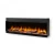 Dimplex Ignite Ultra 74 built-in electric fireplace with multi-sided installation options and app control.
