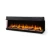 Dimplex Ignite Ultra 74 built-in electric fireplace with multi-sided installation options and app control.
