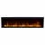 Dimplex Ignite XL 60" 156 cm built-in electric fireplace with sleek black finish, realistic flame effect, and remote control ope