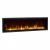 Dimplex Ignite XL 60" 156 cm built-in electric fireplace with sleek black finish, realistic flame effect, and remote control ope