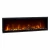 Dimplex Ignite XL 60" 156 cm built-in electric fireplace with sleek black finish, realistic flame effect, and remote control ope