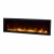Dimplex Ignite XL 60" 156 cm built-in electric fireplace with sleek black finish, realistic flame effect, and remote control ope