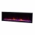 Dimplex Ignite XL 60" 156 cm built-in electric fireplace with sleek black finish, realistic flame effect, and remote control ope
