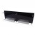Double Nevada Biofireplace by ScandiFlames – a stylish black wall-mounted bioethanol fireplace with a 120 cm length and manual c