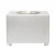 Cube Tabletop Bio Fireplace by ScandiFlames in stainless steel, a sleek and compact bioethanol fireplace for modern interiors.