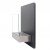 ScandiFlames Elegant Black Wall-mounted Fireplace - Modern wall-mounted bioethanol fireplace with a sleek black finish and 6-hou
