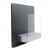 ScandiFlames Elegant Black Wall-mounted Fireplace - Modern wall-mounted bioethanol fireplace with a sleek black finish and 6-hou