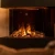 Faber e-MatriX Mood 800-650 III water vapour fireplace with a 3-sided design and realistic Opti-myst flame effect.