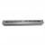 Icon Slimline Firebox SFB1650 brushed steel bioethanol fireplace, built-in one-sided design