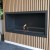 Exterior Frame for Foco 1200 by FOCO Fires – high-quality black frame for a seamless bioethanol fireplace finish.