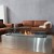 Foco Free 1200 bioethanol fireplace – a sleek, 4-sided built-in fireplace with a black finish, offering remote, automatic, and m