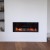 Foco Myst One 1200 by FOCO Fires - a built-in one-sided vapour fireplace with realistic flame effect and remote control.