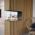 Foco Room Divider 800 by FOCO Fires – A premium 3-sided built-in bioethanol fireplace in black, offering remote and manual contr