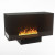 Foco Myst Corner Left 1000 by FOCO Fires – two-sided built-in Opti-Myst vapour fireplace with remote control.