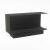 Foco Myst Corner Right 1200 by FOCO Fires – a sleek, built-in two-sided Opti-Myst fireplace with remote control and realistic wa